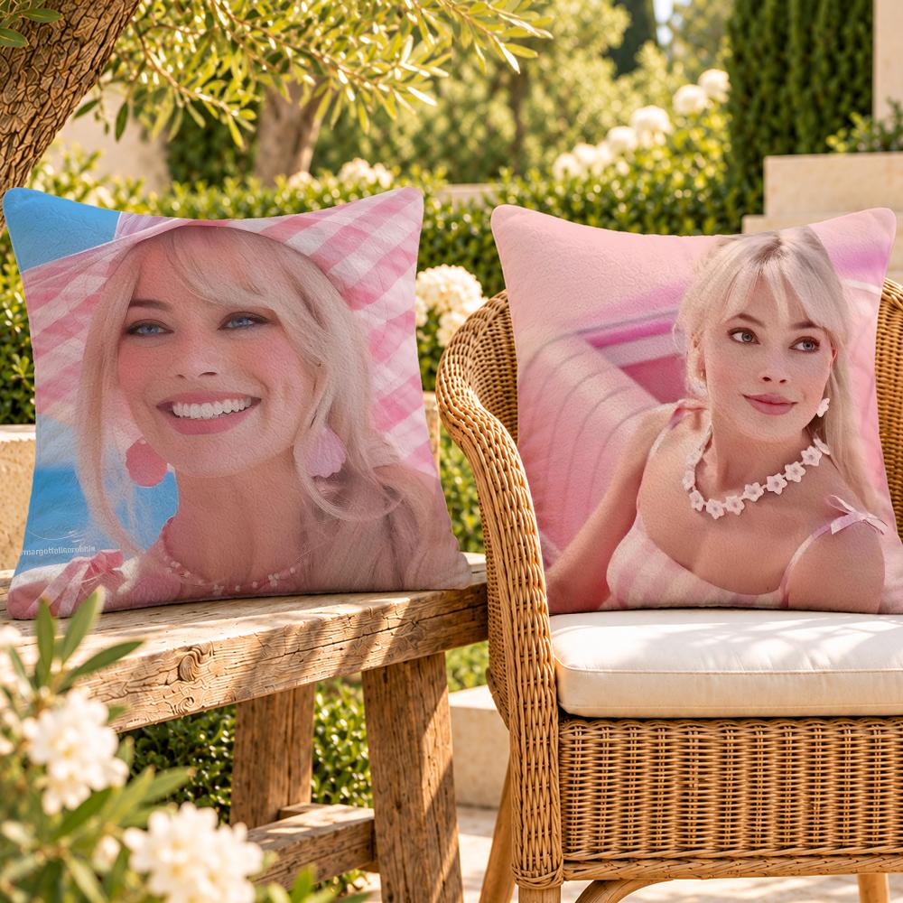 Home Cinema Chairs - Actor Cinema Margot Robbie Cushion Cover
