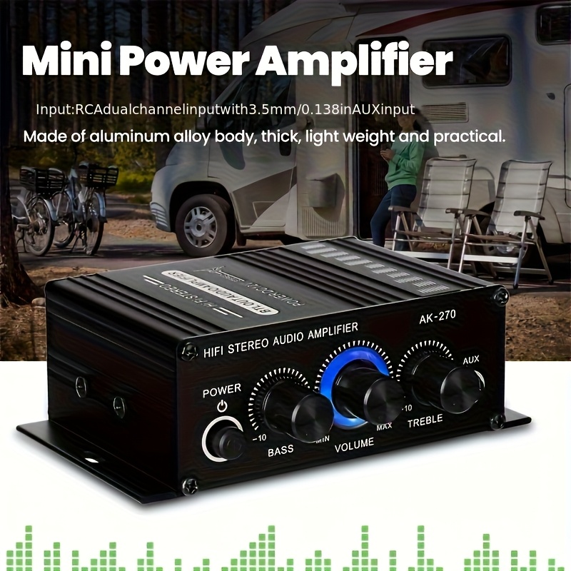 AK-270 HIFI Amplifier Channel  - Audio Home Cinema review and price