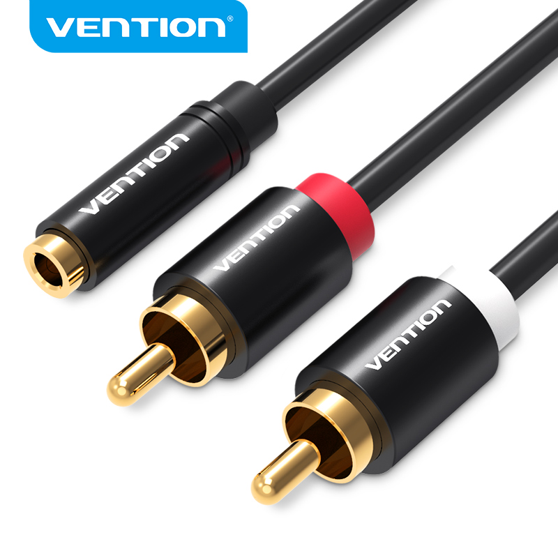 Vention Jack 3.5mm Female to 2 - Home Cinema Tv review and price