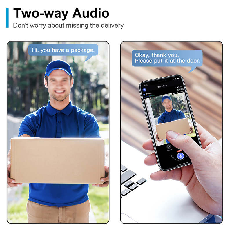 WiFi Smart Video Doorbell Came - Home Cinema Wireless review and price
