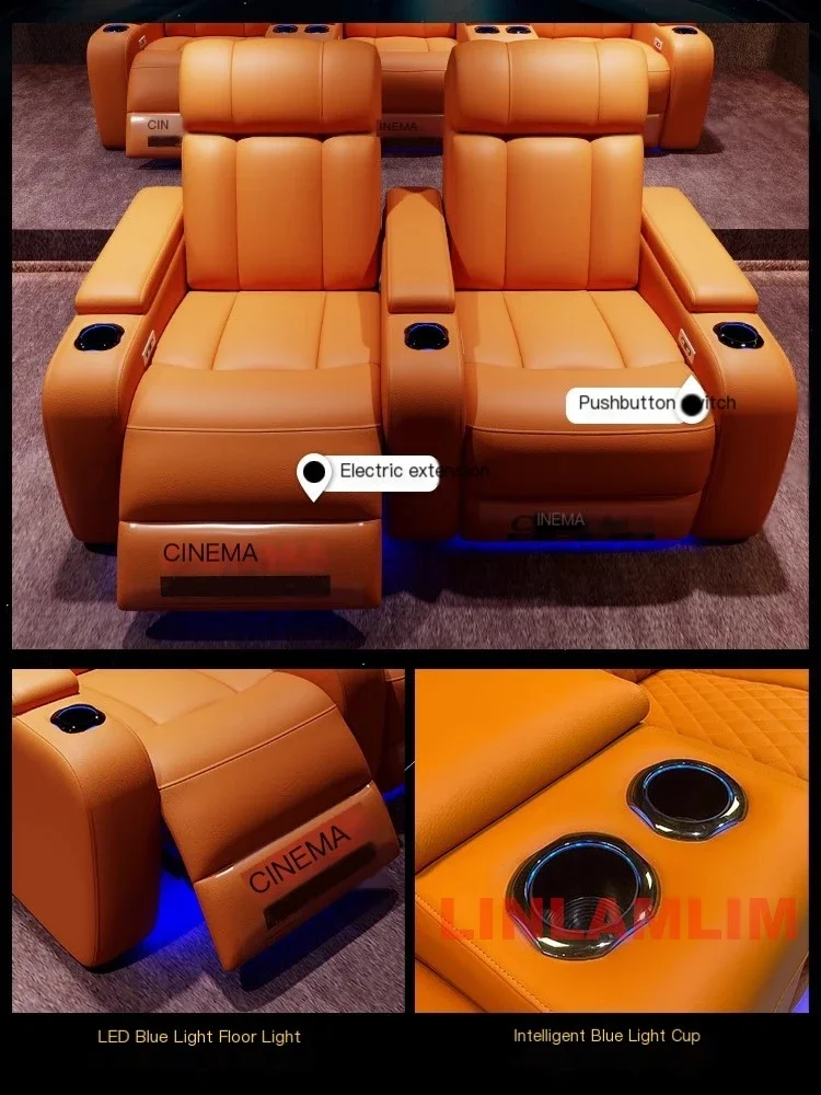 MANBAS Luxury Electric Recline - Home Cinema Chairs review and price