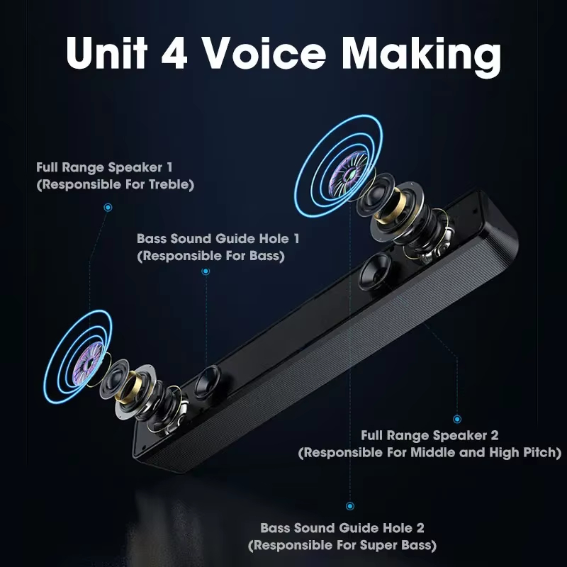 Bluetooth 5.0 4D Surround Soun - Home Cinema Wireless review and price