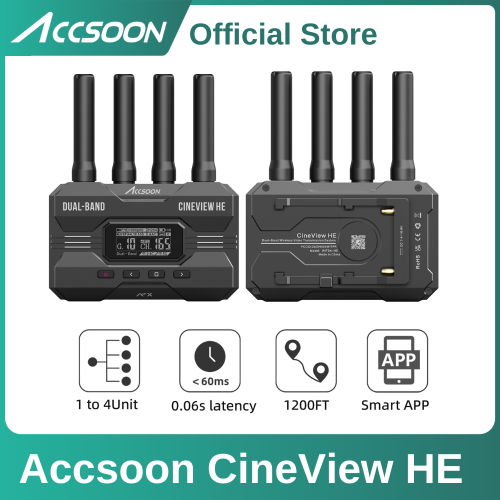 ACCSOON CineView HE HDMI Video - Home Cinema Wireless review and price