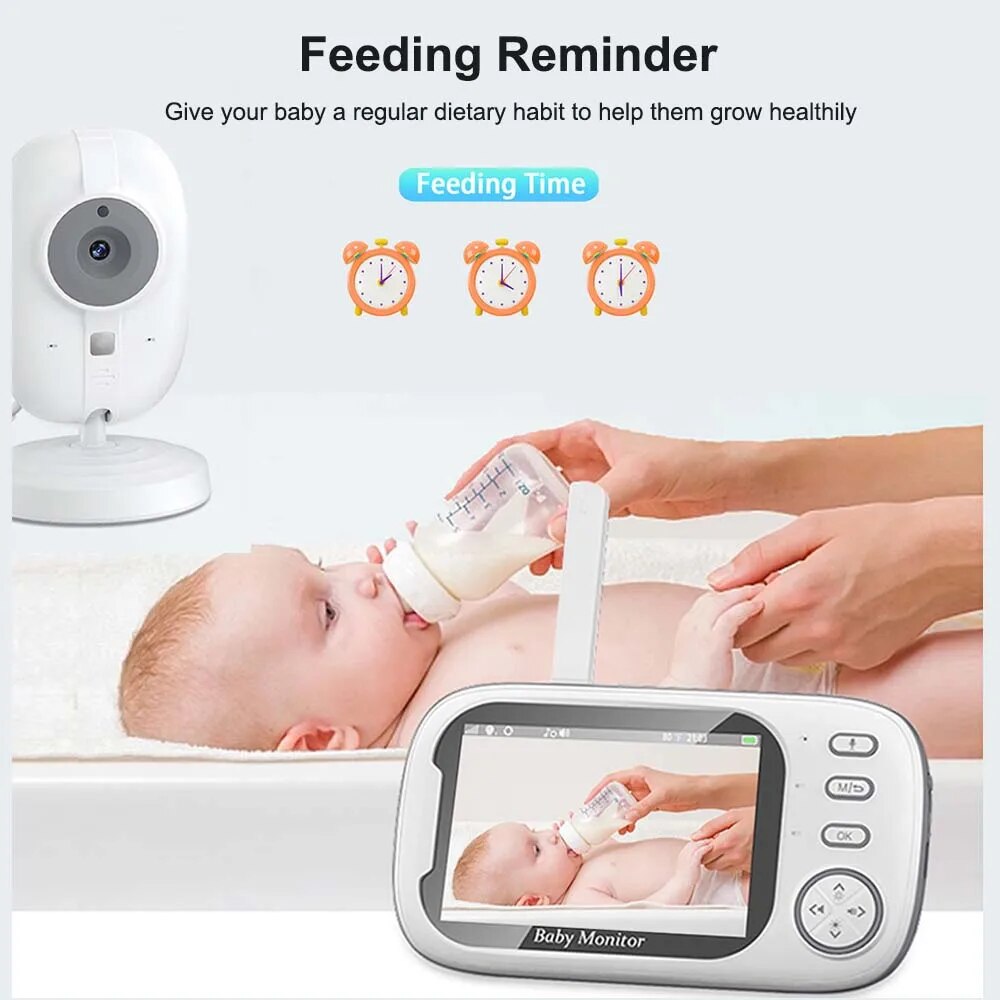 3.5'' Video Baby Monitor 2.4G  - Home Cinema Wireless review and price