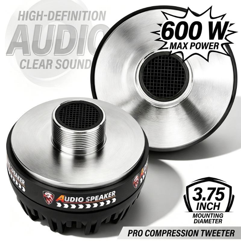 2 Pcs 3.75 Inch Titanium Tweet - Audio Home Cinema review and price